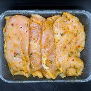 Filete de pollo marinado belga – tierno y listo para cocinar